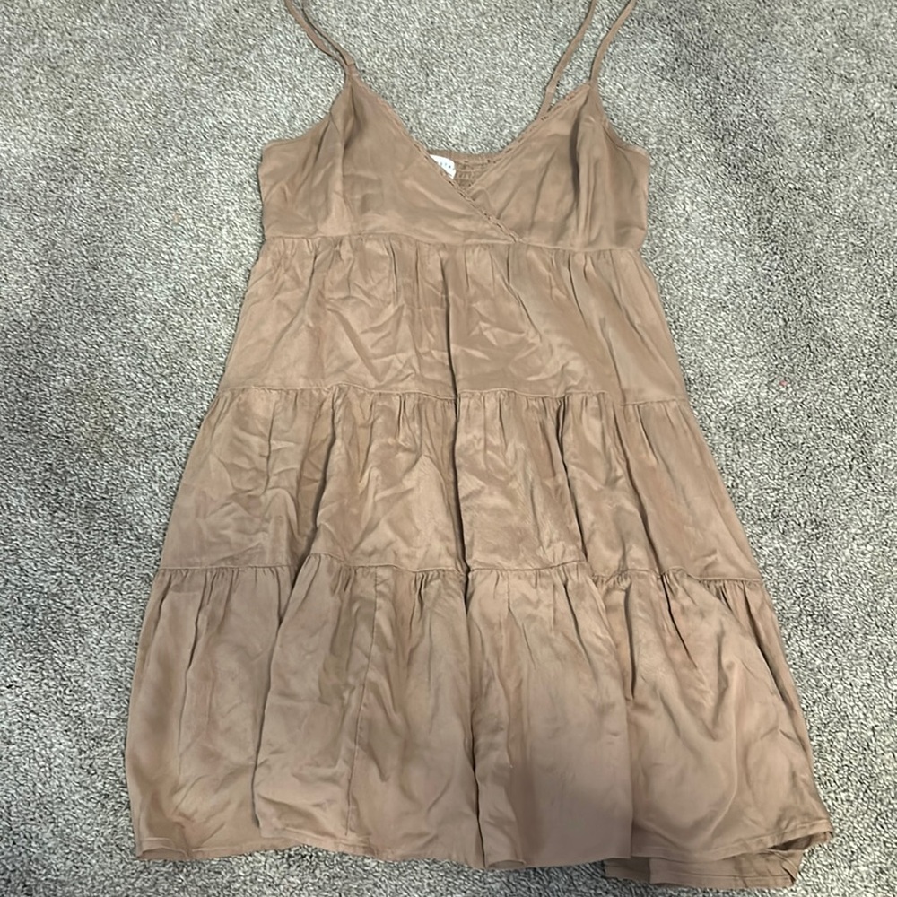 aeropostale tan sundress